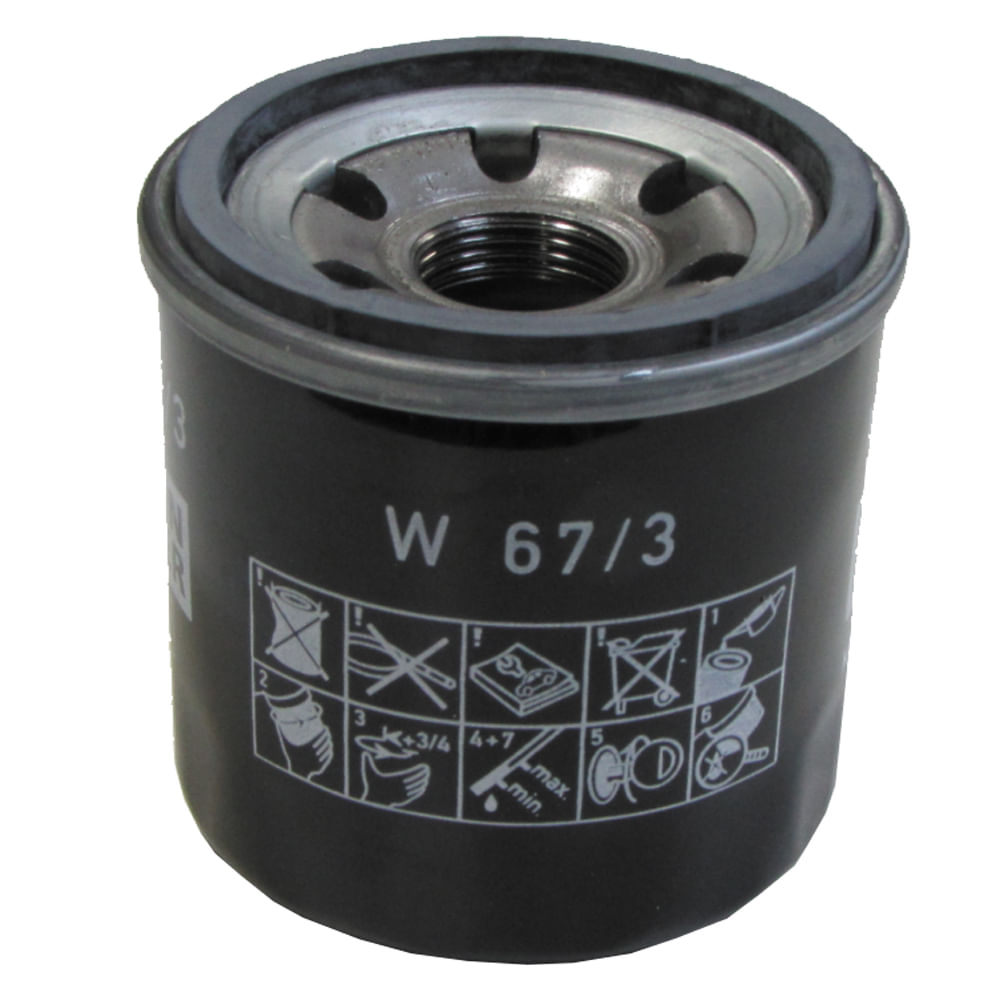 Filtro De Oleo Nissan March Filtro Óleo Nissan March - 2011-2020 Mann FONS0673-27743 W673