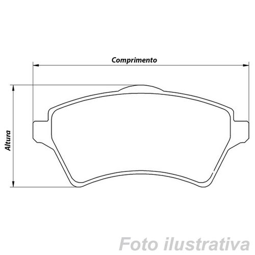 Pastilha Traseira Centric Ford Mustang 4.6 24v V8 2005-2009 PTFO1175-6473