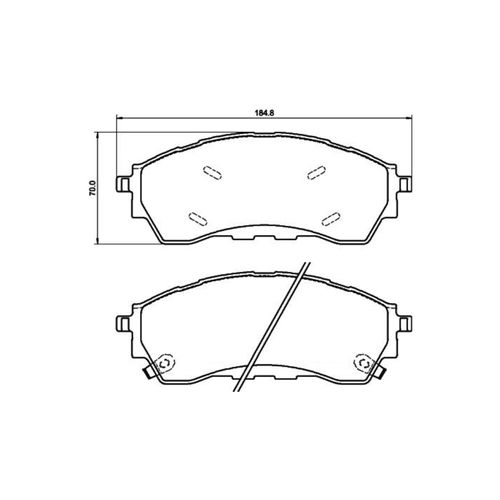 Ford Ranger 23/25 Ferodo Ford Ranger 2.0 16v 2023-2025 PDFO4226