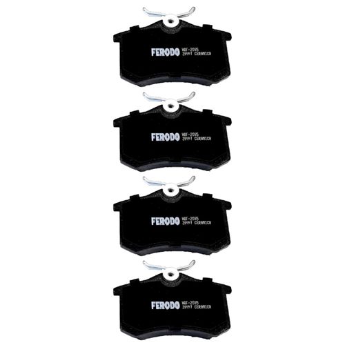 Pastilha Traseira Cerâmica Ferodo Citroen C4 2008-2012 (87mm) PTVW2085-39087